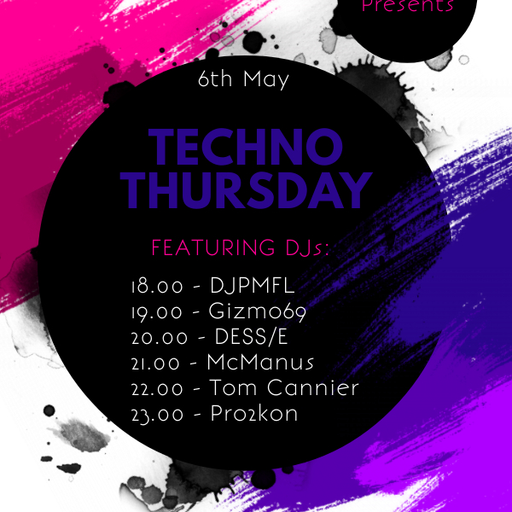 Techno Thursday - on Virtual DJ's - 6-5-21