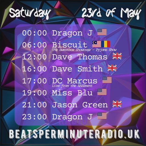 Biscuit- Saturday Pajama Show- Live on Beats Per Minute Radio 23.5.2026
