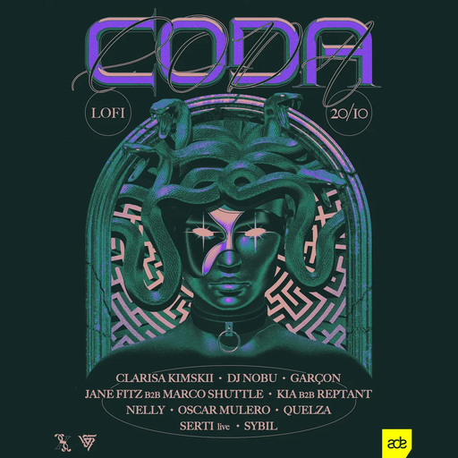 DJ Nobu at "Ratherlost x Pax-Romana presents CODA" @ Lofi (Amsterdam-NL) - 20 October 2024