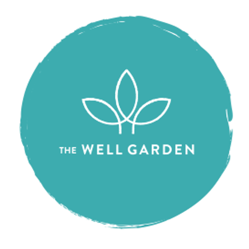 Steph Brookes with the Well Garden