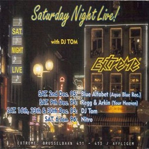 Tom Leclercq at "Regg & Arkin Night" @ Extreme (Affligem - Belgium) - 9 December 1995