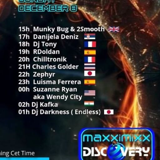 "CODE BREAKER" MAXXIMIXX DISCOVERY RADIO STATION SESSION 12/8/2024 ( I cannot see comments, sorry)