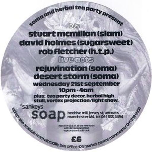 Rejuvination LIVE at "Herbal Tea Party In The City" @ Sankeys Soap (Manchester) - 21 September 1994