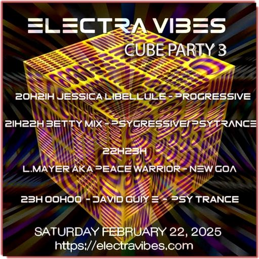 Betty Mix - 3rd Cube Party @ ELECTRA VIBES