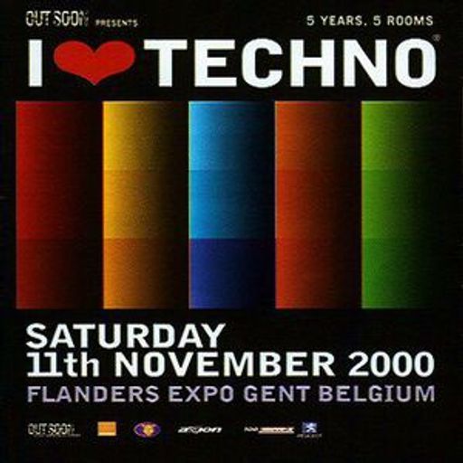 Steve Rachmad & Justin Berkovi at "5 Years I Love Techno" @ Flanders Expo (Gent)  - 11 November 2000