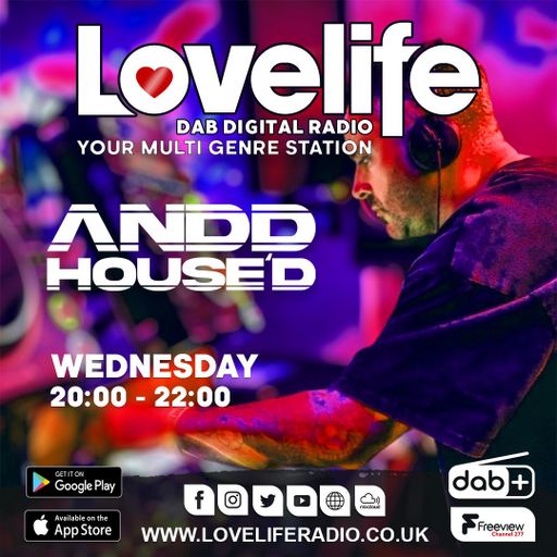 AnDD House'D Live - Lovelife Radio 15th May