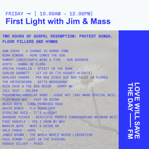 2025-01-31 First Light | LWSTD-FM