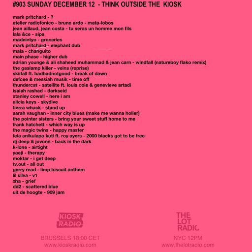 #903 NEW SKIIFALL | TV.OUT | ALICIA KEYS | THUNDERCAT | MAIN PHASE | MADEINTYO | ZHA | K-LONE ...