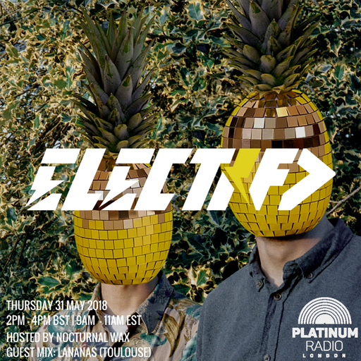 The Electrified Broadcast 034 with Nocturnal Wax & Lananas (Thursday 31 May 2018 @ 2pm)