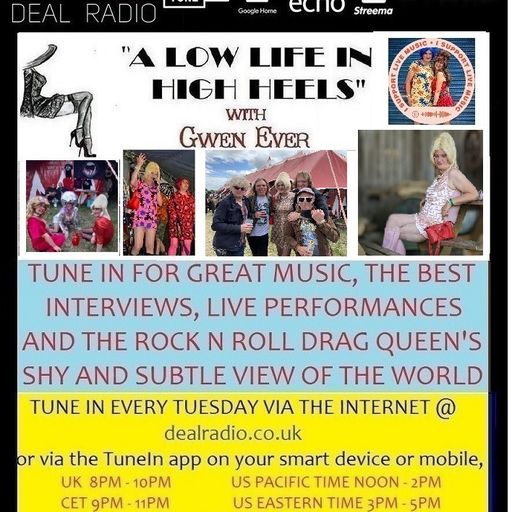 A LOW LIFE IN HIGH HEELS WITH GWEN EVER RADIO SHOW 3RD OCTOBER 2023 EDITION