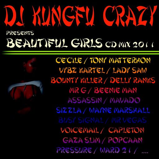 DJ KungFu Crazy - Beautiful Girls (Dancehall Reggae Mixtape 2011)