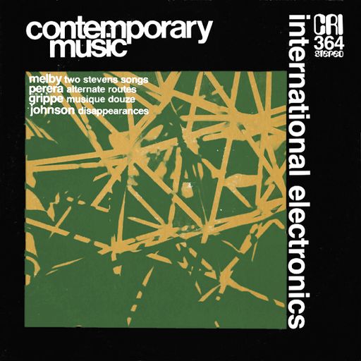 AMERICAN ELECTRONIC AND TAPE MUSIC FROM COMPOSERS RECORDINGS INC. [CRI] - Vol.1 - PART TWO