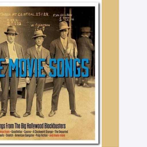 Soundtrack - Crime Movie Songs: 60 Songs from the Big Hollywood Blockbusters By Various Artists