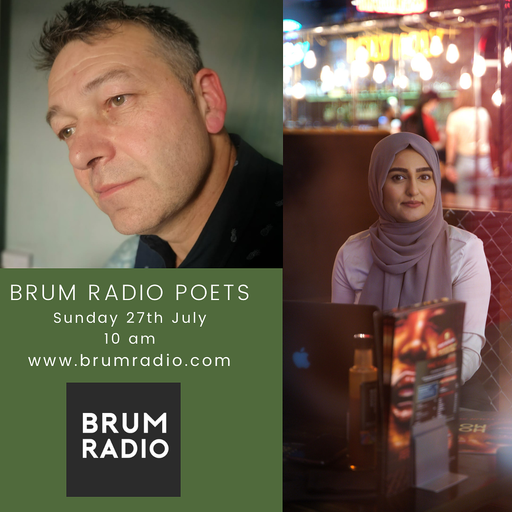 Brum Radio Poets with Rick Sanders August 2023 (27/08/2023)