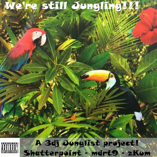 We're still Jungling!!! – A 3dj jungle dnb collab project by Shatterpoint, mdrt9, and zKum
