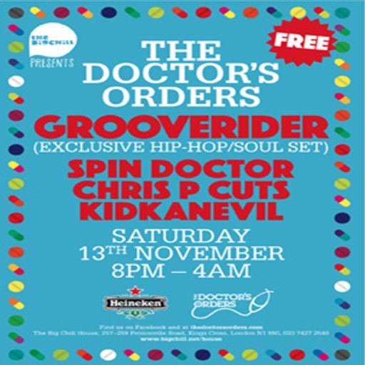 Big Chill Presents Nov Promo Mix - The Spin Doctor