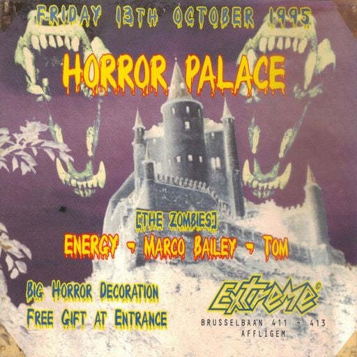 DJ Energy at "Horror Palace" @ Extreme (Affligem - Belgium) - 13 October 1995