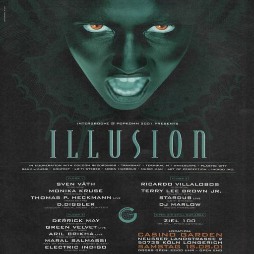 Sven Väth at "Popkomm presents Illusion" @ Casino Garden (Köln) - 18 August 2001