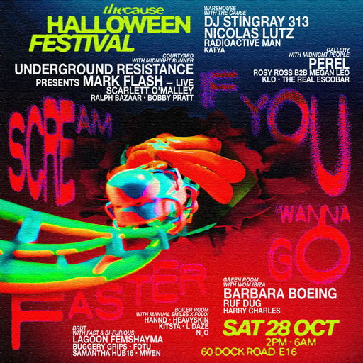 DJ Stingray 313 at "Halloween Festival" @ The Cause (London-UK) - 28 October 2023