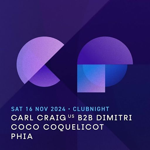 Carl Craig b2b Dimitri at Het Sieraad (Amsterdam-NL) - 16 November 2024
