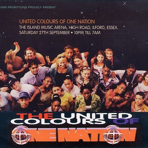 Nicky Blackmarket & Andy C w/ Hyper D & Skiba - United Colours One Nation - Island, Ilford - 27.9.97