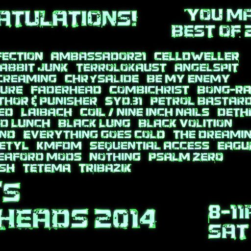Rivetheads Arse Kickers of 2014