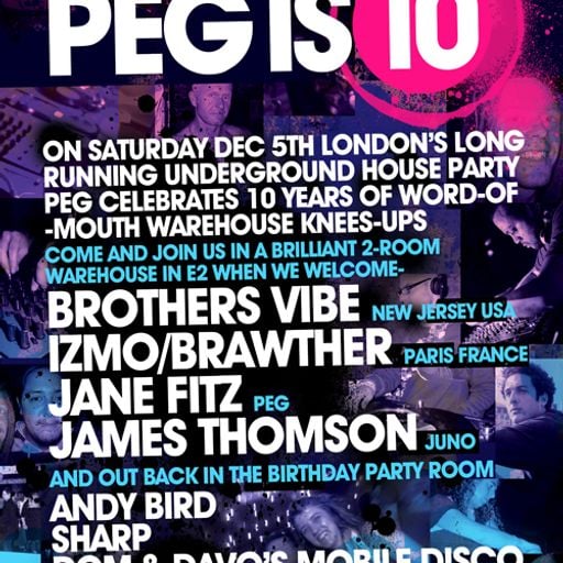 Jane Fitz live at Peg is 10