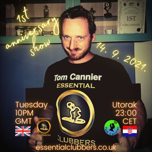 My 1st Anniversary on ECR - Terrific Tuesday - Tom Cannier - Techno - 14-9-21