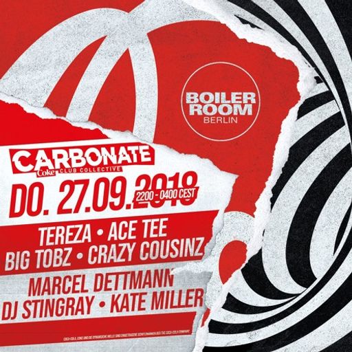 Marcel Dettman at "Coke Carbonate Club Collective" @ Boilerroom (Berlin-Germany) - 27 September 2018