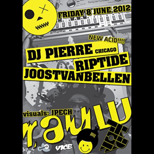 DJ Pierre at "RAUW - Future Acid Weekender" @ Club Trouw (Amsterdam-NL) - 8 June 2012