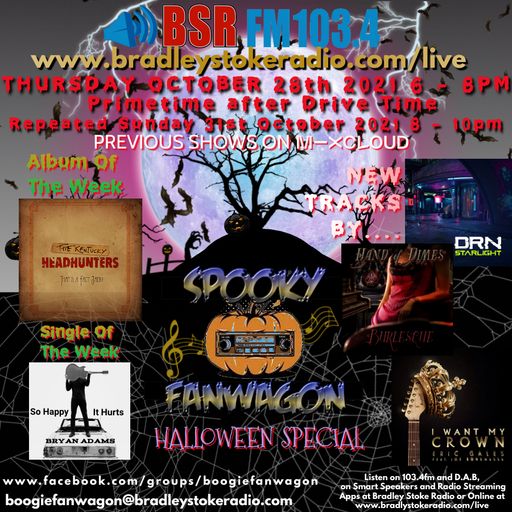 Boogie Fanwagon.... Spooky Fanwagon Halloween Special 28th October 2021