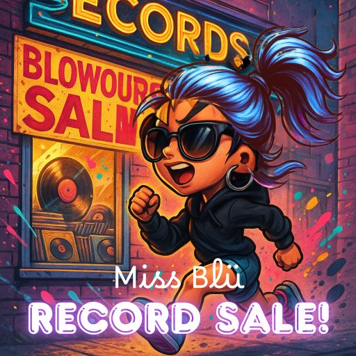 MISS BLÜ LIVE-Record SALE!!