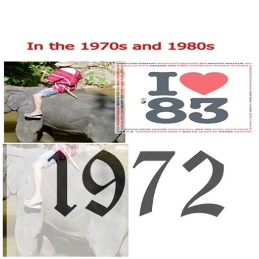 1972 and 1983 charts from August