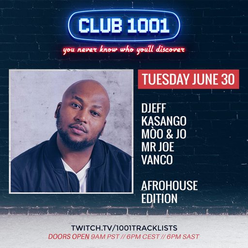 Kasango - LIVE @ Club 1001, Episode 004, South Africa