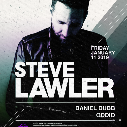 Steve Lawler LIVE at CODA in Toronto January 2019