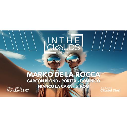 Marko de la Rocca at "In The Clouds Open Air" @ Zichtbar (Diest - Belgium) - 21 July 2025