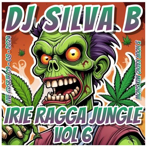 IRIE RAGGA JUNGLE VOL 6 DJ SILVA B - 09-08-2024 LIVE RADIO MIX @SRJR
