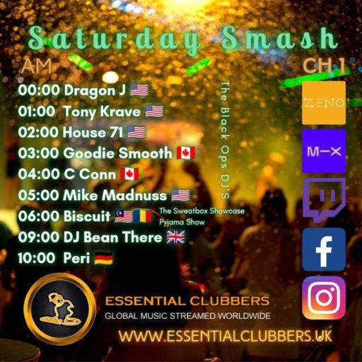 Biscuit-Saturday Pajama Show- Live on Essential Clubbers Radio 3.12.2022
