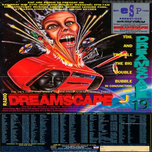 DJ Sy - Dreamscape 19 'Toil & Trouble' - Sanctuary, MK - 27.5.95