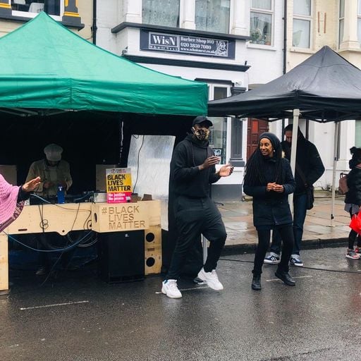 Black Lives Matter, Harringay @ Myddleton Road Market #001