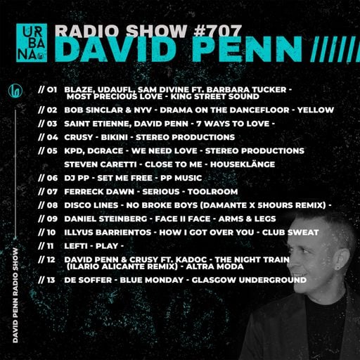 Urbana Radio Show by DAVID PENN #707