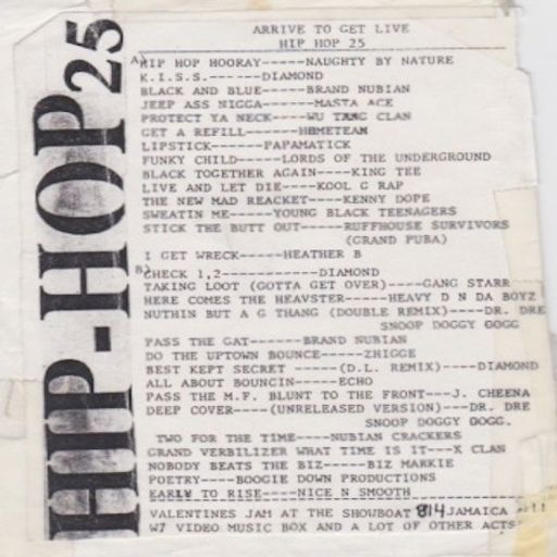 Tony Touch - Hip Hop #25 (1993)