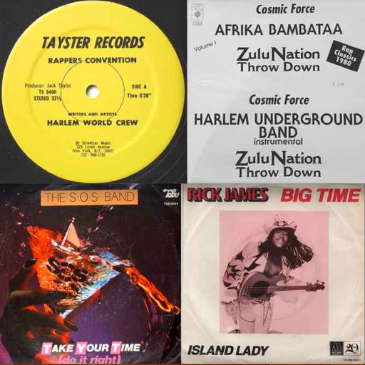 Hip Hop & R&B Singles: 1980 - Part 3