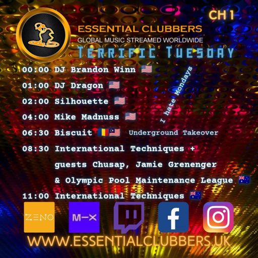 Biscuit-Underground Takeover Tuesday-DnB-Live on Essential Clubbers Radio 21.03.2023