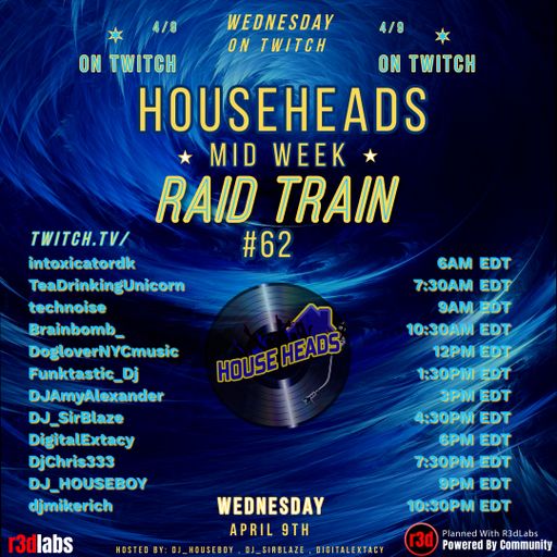 HouseHeads MidWeek Mix 62