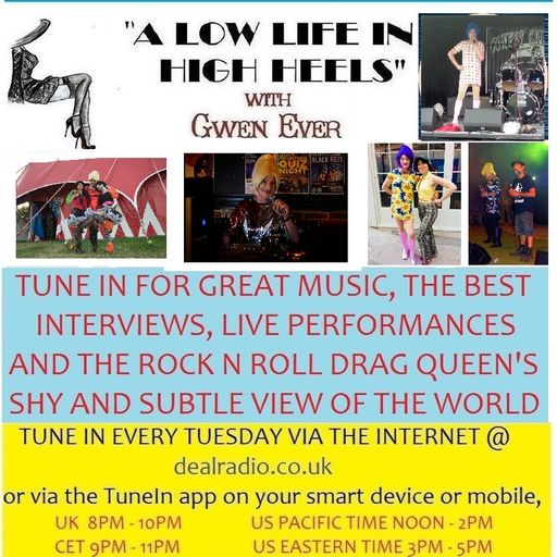 A LOW LIFE IN HIGH HEELS WITH GWEN EVER RADIO SHOW 2ND NOVEMBER 2021 EDITION