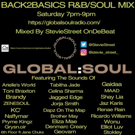 B2B Global Soul Mix by Stevie Street 8th August 2020