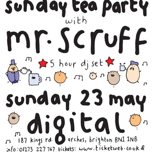 Mr Scruff live DJ mix from Brighton Digital, Sunday 23 may 2010