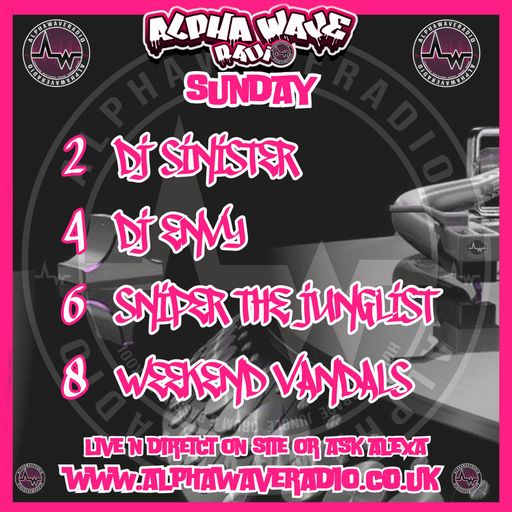 Dj-Sinister - Live On Alpha Wave Radio - 27-07-2025