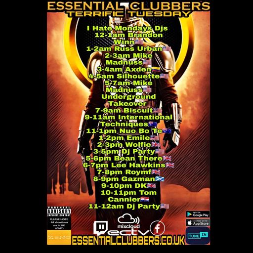 Biscuit-Underground Takeover Tuesday-Drum and Bass Tribute-Live on Essential Clubbers Radio 1.03.'22